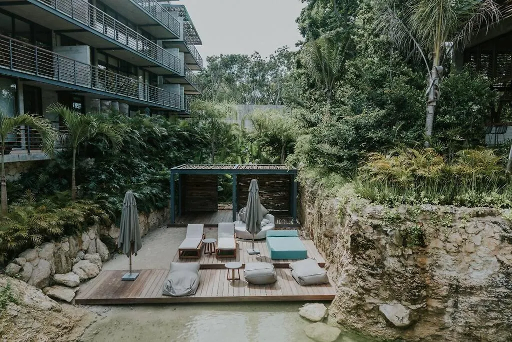 Cenote + Swim-Up + Luxury Condo Tulum Apartment